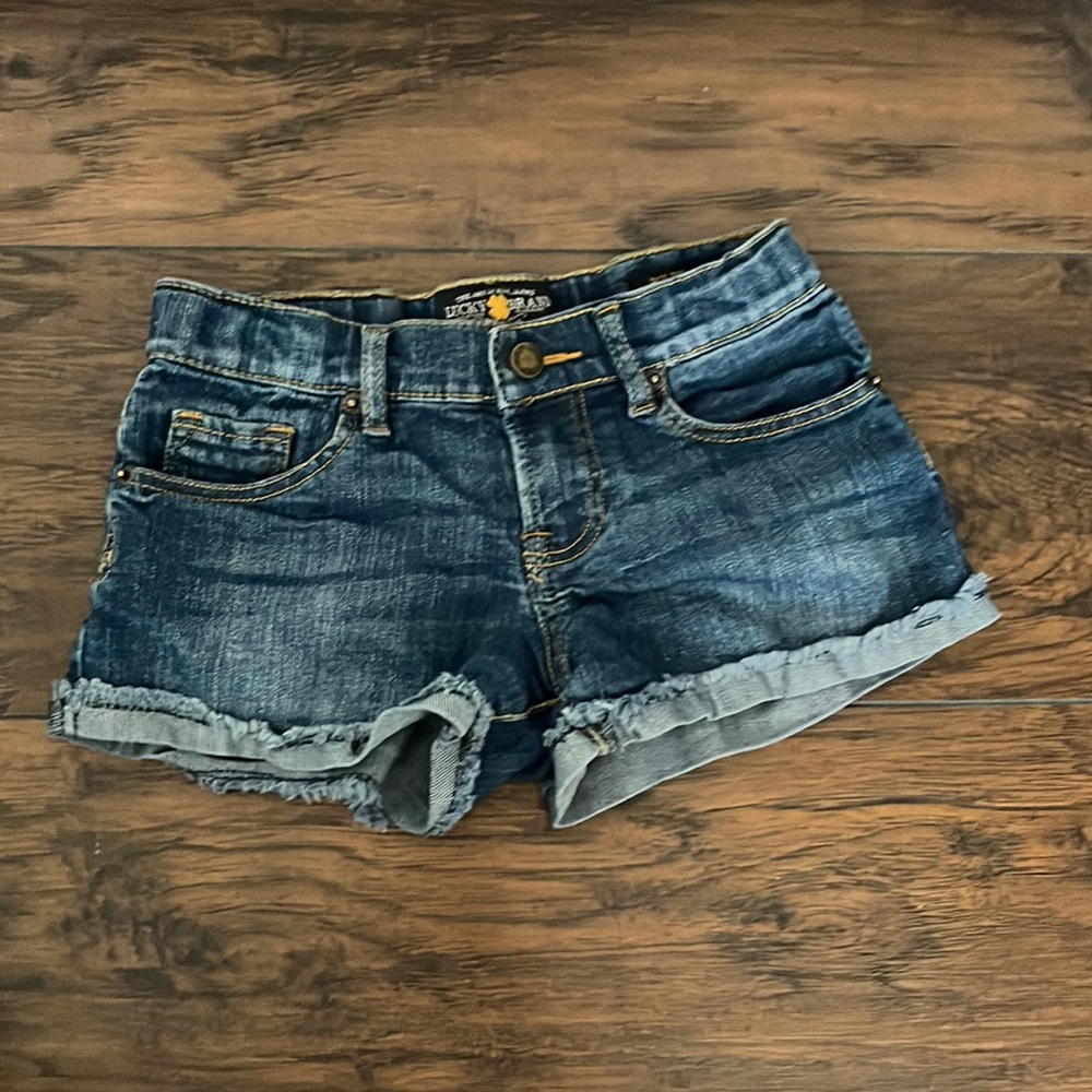 COPY - Lucky Brand Riley short girls size 6 jean shorts